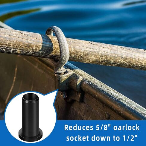 4 PCS Oar Lock Socket Insert -1/2" Oarlock Bushing -Nylon Oar Sleeve for Oar Protector Boat Hardware Socket Boat Tool Holder in Saudi Arabia