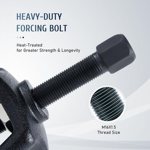Orion Motor Tech Front Wheel Hub Puller Flange Type Tool for 3-3/4 to 4-1/2 Inch IDs, Universal Hub and Axle Puller with 5/8 inch x 18 Forcing Bolt, FWD Hub Installer and Remover Tool with Socket in Saudi Arabia