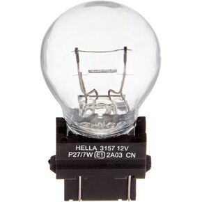 HELLA 3157TB Bulb 3157 12V 27/7W W2.5X16Q S8 (2), Multi