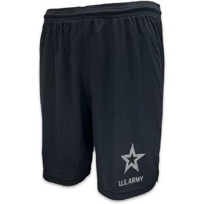 Armed Forces Gear Army Men's PT Shorts (Black)