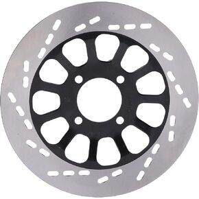 Akozon Brake Disc, 220mm / 8.7in Coil Diameter Brake Disc Replacement for 150cc 200cc 250cc PIT Trail Dirt Bike Motorcross