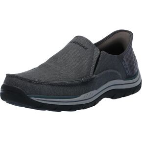 Skechers USA Men's Men's 205167 Moccasin, Black, 13
