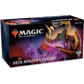 Magic: The Gathering Core Set 2019 (M19) Deck Builders Toolkit | 4 Booster Pack + 125 Cards | Accessories