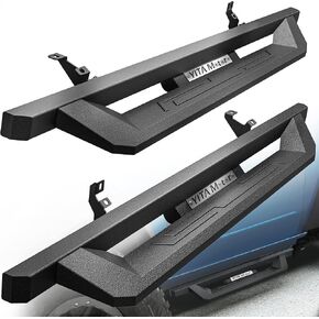 YITAMOTOR Drop Running Boards Compatible with 2021-2024 Ford Bronco 2 Door, Off-Road Side Steps, Black Powder Coated Nerf Bars
