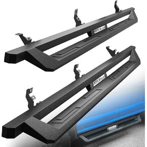 YITAMOTOR Drop Running Boards Compatible with 2021-2024 Ford Bronco 2 Door, Off-Road Side Steps, Black Powder Coated Nerf Bars