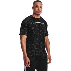 Under Armour Men's UA Tech ABC Camo Loose Fit Short Sleeve Shirt Large