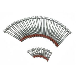 30 Pcs Cylinder Head Bolt Set Fits for Chevy Buick Cadillac GMC Gen IV LS 4.8L 5.3L 6.0L 6.2L Engines (20 pcs Long Bolts: 100mm, 10 pcs Small Bolts: 45mm)