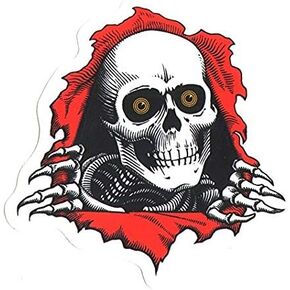 Powell-Peralta Ripper Skateboard Sticker - 5 Inch Sticker Graphic - Auto Wall Laptop Cell phone Bumper Window Decal Sticker