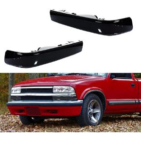 For 1998-2004 Chevy S10 Pickup,1998-2005 Chevy Blazer & 1998-2004 GMC Sonoma Front turn signal lights housings Clear Lens (Do Not Fit Above Models With Factory Fog Lights