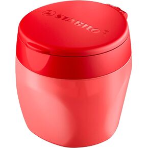 Replaceable Container Sharpener - STABILO Woody 3 in 1 Sharpener - Pack of 1 - Red