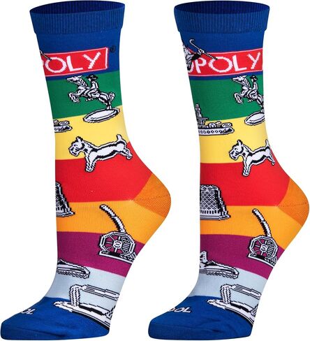 Cool Socks, Hasbro Games, Monopoly Socks for Men, Women, Adult Sizes in Kuwait