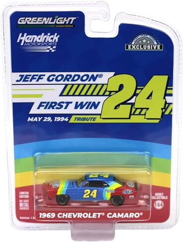 30492 1969 Chevy Camaro - Jeff Gordon/First Win Tribute - May 29, 1994 - Charlotte, NC (Hobby Exclusive) 1/64 Scale Diecast in Kuwait