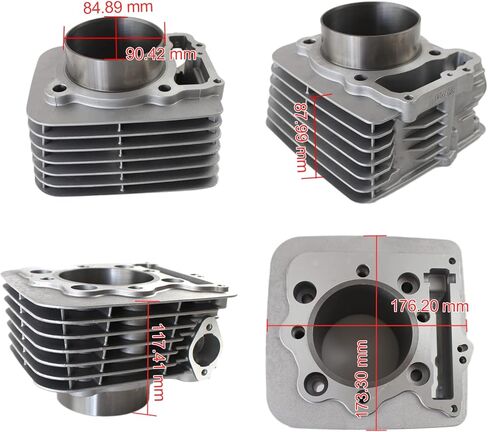 PANGOLIN TRX400EX TRX 400EX Top End Kit Cylinder Piston Rings Top End Kit Bore 85mm for Honda TRX400EX TRX 400EX 440CC 1999-2008, Replace OE 12100-HN1-A70, 12191-KCY-672,13011-KCY-670 in Kuwait