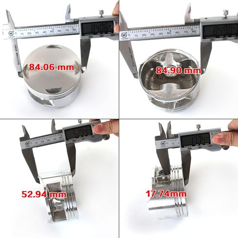 PANGOLIN TRX400EX TRX 400EX Top End Kit Cylinder Piston Rings Top End Kit Bore 85mm for Honda TRX400EX TRX 400EX 440CC 1999-2008, Replace OE 12100-HN1-A70, 12191-KCY-672,13011-KCY-670 in Kuwait