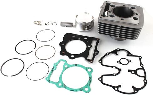 PANGOLIN TRX400EX TRX 400EX Top End Kit Cylinder Piston Rings Top End Kit Bore 85mm for Honda TRX400EX TRX 400EX 440CC 1999-2008, Replace OE 12100-HN1-A70, 12191-KCY-672,13011-KCY-670 in Kuwait