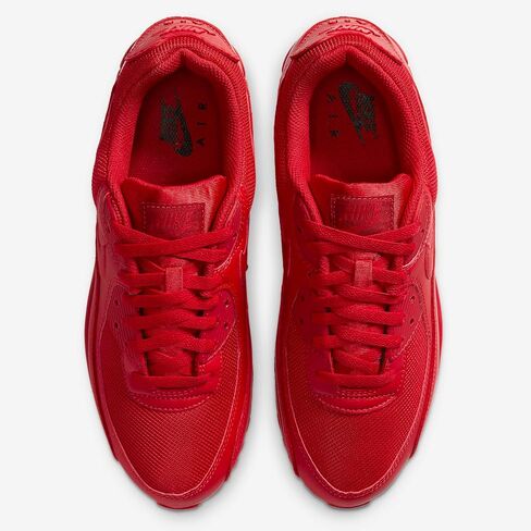 Nike Mens Shoes Air Max 90 Triple Red CZ7918-600 (Numeric_14) in Saudi Arabia