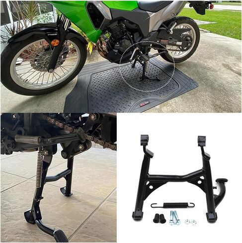 استبدال حامل المركز لـ K-awasaki Versys-X 300 Versys-X300 Versys X300 X 300 X-300 2017 2018 2019 2020 2021 2022 2023 دعامة حامل للقدم الوسطى وقوف السيارات ثابتة في المنتصف، أسود in Saudi Arabia