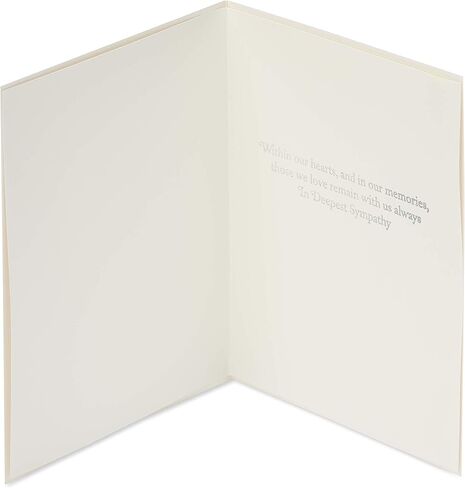 Papyrus Sympathy Card (Wishing You Comfort and Peace) in Saudi Arabia