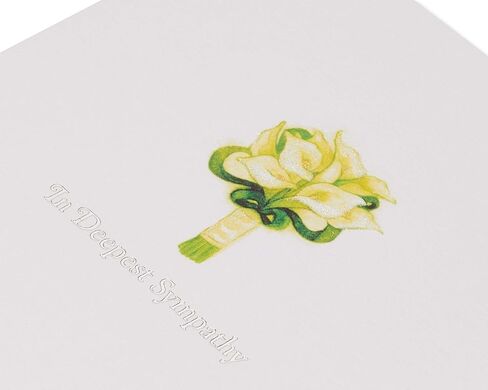 Papyrus Sympathy Card (Wishing You Comfort and Peace) in Saudi Arabia