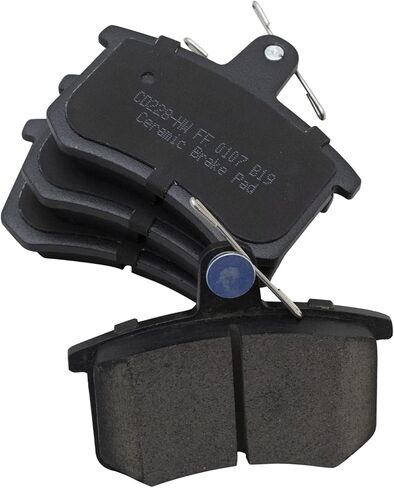 TRQ Rear Ceramic Brake Pad Kit Compatible with Alfa Romeo Audi 100 200 A4 A6 Quattro in Saudi Arabia