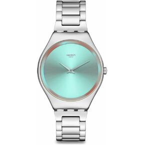Swatch Casual Watch Grey Quartz Stainless Steel The GLOW of IRONY