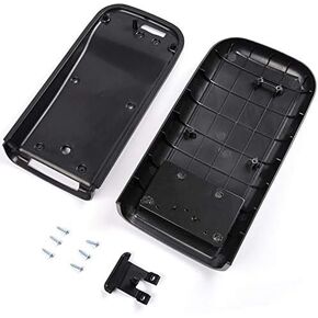 Center Console Lid Kit Compatible with Chevy Trailblazer GMC Envoy 2002-2009 /Fits Oldsmobile Bravada 2002-2004 /Fits Buick Rainer 2004-2007 Armrest Lid Cover with Latch & Screws