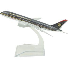 TANG DYNASTY(TM) 1:400 16cm B787 Royal Jordanian Metal Airplane Model Plane Toy Plane Model