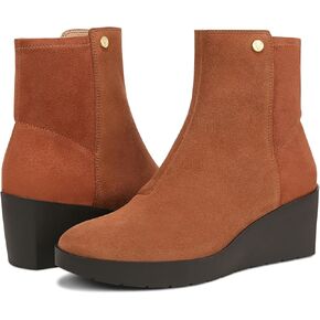 Vionic Women's Wedge Ankle Boots Skylar- Comfortable Bootoes& Supportive Walking Shoes with Built-in Arch Support