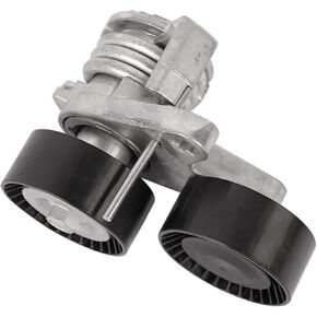 Engine Motor Belt Tensioner 11287565225 Drive Belt Tensioner W/Pulleys-Alternator Power Steering Replacement for 2007-2010 BMW E70 X5 3.0L 2996CC