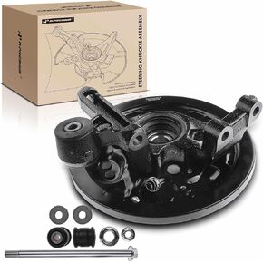 A-Premium Rear Steering Knuckle & Wheel Bearing Hub Assembly Compatible with Subaru Forester 2001-2008, Left Driver Side, Replaces 26655FA010, 28419FE011