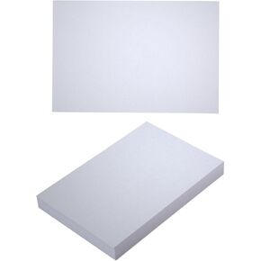 50 Sheets Shiny Blank Cardstock Paper 250 GSM Shiny Blank Card for DIY Card Making, Postcards, Greeting Cards, Business Cards (Shiny Cream, 4x6 inches)