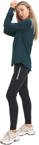 Women's Long Sleeve Shirts Crew Neck Basic Tops Sports T-Shirts Women's Casual T-Shirts Going Out Tops for Women in Saudi Arabia