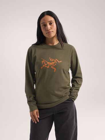 Arc'teryx Archaeopteryx Logo Shirt LS Women's | Fall-Weight Tee in an Organic Cotton Blend in Saudi Arabia