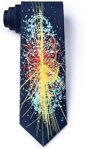 ربطة عنق من الألياف الدقيقة باللون الأزرق الداكن من هيغز بوسون in Kuwait