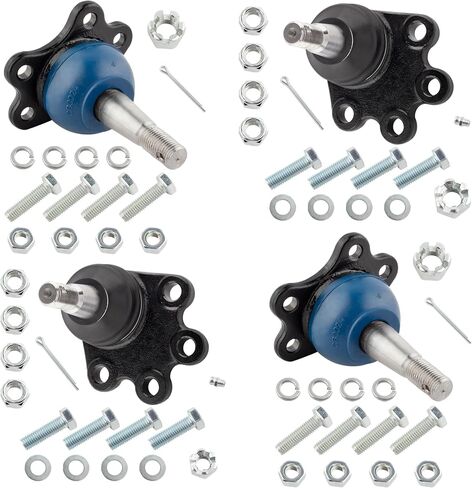 BOXI (Set of 4) K6291 K6292 Front Upper & Lower Ball Joints Fits for GMC Safari 1990-2005 Yukon 1992-1996 / for Chevrolet Astro Blazer K1500 K2500 Suburban 1988-2005 Tahoe 1995 4WD MODELS ONLY in Saudi Arabia