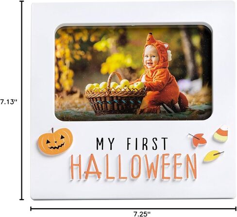 Reece Studio Our Little Turkey 3D Frame, Newborn Keepsake Photo Frame, Baby Holiday Picture Frame, Modern Fall Nursery Decor, Baby's First Thanksgiving in Kuwait