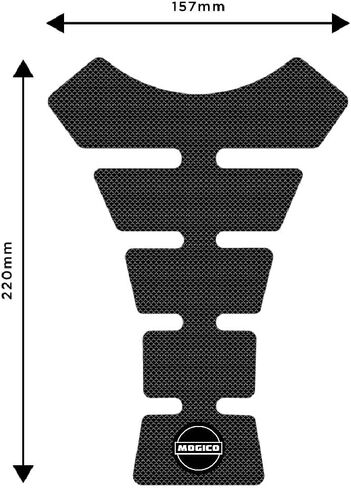 Motorcycle Accessories Centre Tank Pads/Anti-slip Pads/Traction Non-Slip Mats Fuel Tank Protection for Mogico (Black Devil) in Kuwait