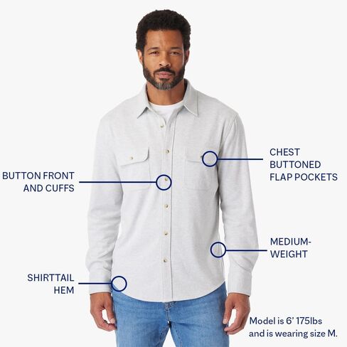 Fair Harbor The Ultra-Stretch Dunewood Flannel in Saudi Arabia