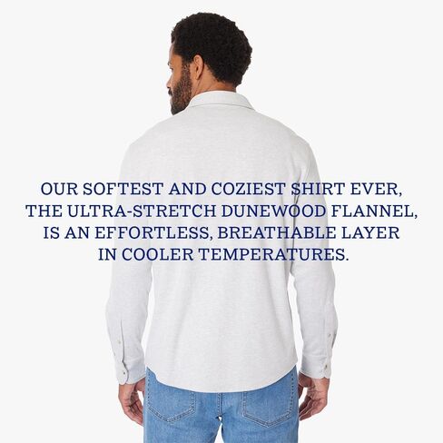 Fair Harbor The Ultra-Stretch Dunewood Flannel in Saudi Arabia