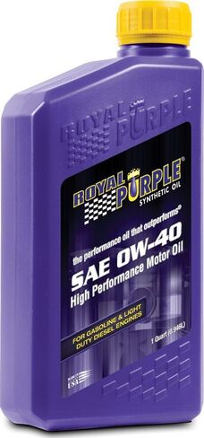 Royal Purple (06484-6PK API-Licensed Heavy Duty SAE 0W-40 High Performance Synthetic Motor Oil - 1 Quart, (Case of 6) in Saudi Arabia