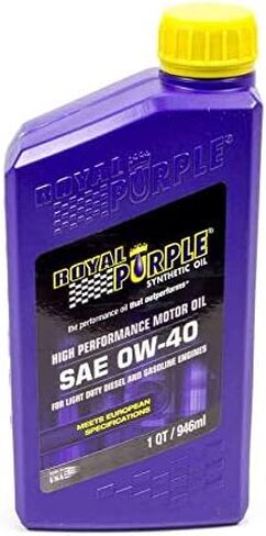 Royal Purple (06484-6PK API-Licensed Heavy Duty SAE 0W-40 High Performance Synthetic Motor Oil - 1 Quart, (Case of 6) in Saudi Arabia