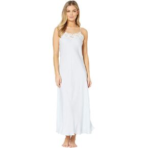 Eileen West Nightgowns for Women, Santorini Soft Satin Lace Bridal Gown