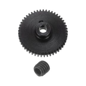 uxcell Mod 1 49T Pinion Gear 8mm Bore Hardened Steel Motor Rack Spur Gear for RC Car Truck Gear Drive