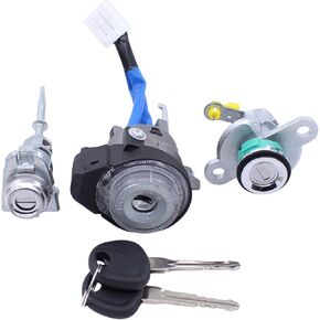 MOTOKU Ignition Switch and Door Lock Cylinder with 2 Keys Set for Hyundai Elantra 2007-2010