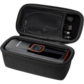 TECKNET Case Compatible with Portable Air Pump, 160 PSI Air Compressor, Car Tire Inflator Storage Bag for USB Cable, Air House, Connector and Accessories (Box Only)-Black