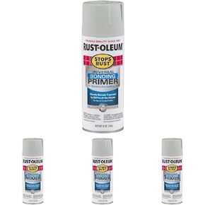 Rust-Oleum 330491-6PK Stops Rust Universal Bonding Primer، 12 أونصة، رمادي، 6 عبوات in Kuwait