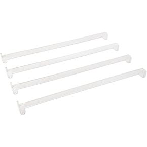 أدوات دفع بلاط ماجونج الأمريكية - مجموعة مكونة من 4 قطع، ملحقات ماجونج الأمريكية، 45.72 سم، أدوات دفع بلاط ماجونج من الأكريليك الشفاف in Kuwait