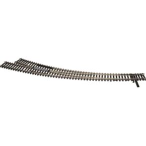 Atlas 288 HO Code 100 Curved Right-Hand Turnout