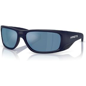 ARNETTE Man Sunglasses Black Matte Top/Shiny Frame, Polar Grey Lenses, 62MM