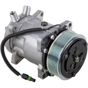 AC Compressor & A/C Clutch For Kenworth Replaces Sanden SD7H15 4660 - BuyAutoParts 60-02150NA New